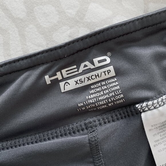 HEAD Pleated Tennis / Pickleball Active Skort / Skirt - Slate Grey | XS - Picture 6 of 7